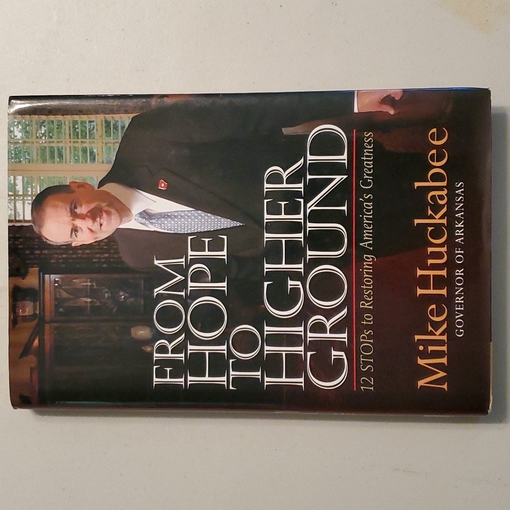 Book signed by Mike Huckabee